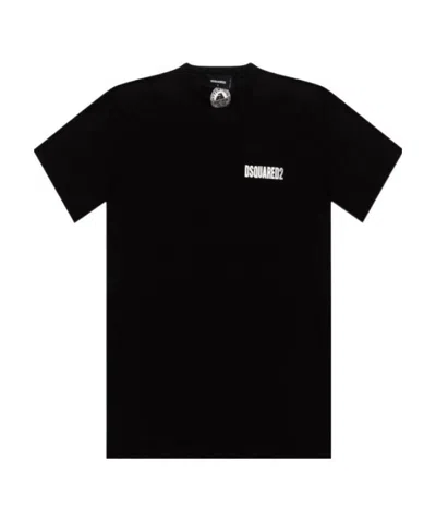Dsquared2 Logo-print T-shirt In Black