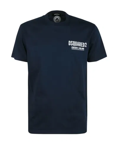 Dsquared2 Logo-print T-shirt In Black