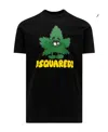 Dsquared2 Logo-print T-shirt In Black