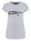 Dsquared2 Short Sleeve T-shirt In Gray