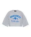 Dsquared2 Logo-print T-shirt In Gray