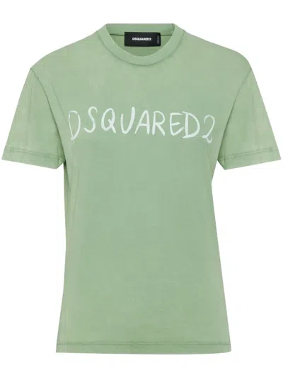 DSQUARED2 LOGO-PRINT T-SHIRT