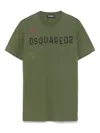 Dsquared2 Logo-print T-shirt In Green