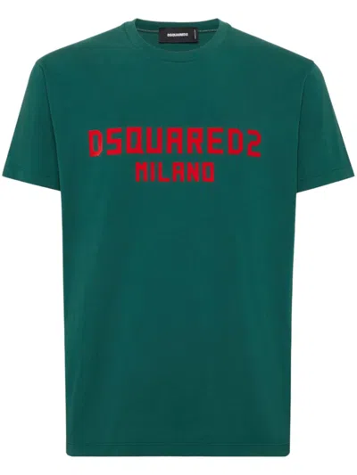 DSQUARED2 LOGO-PRINT T-SHIRT