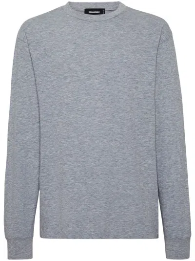 Dsquared2 Logo-print T-shirt In Grey