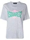 Dsquared2 Logo-print T-shirt In Grey