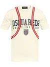 Dsquared2 Logo-print T-shirt In Neutrals