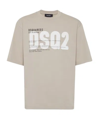 DSQUARED2 DSQUARED2 LOGO-PRINTED CREWNECK T-SHIRT