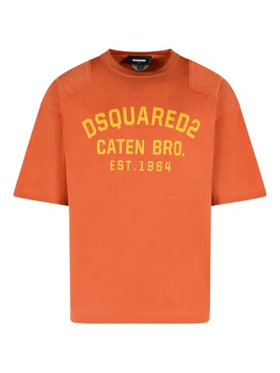 DSQUARED2 LOGO-PRINT T-SHIRT