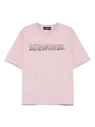 DSQUARED2 DSQUARED2 LOGO PRINT T SHIRT