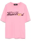 Dsquared2 Logo-print T-shirt In Pink