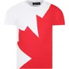 Dsquared2 Logo-print T-shirt In Red