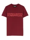 Dsquared2 Logo-print T-shirt In Red