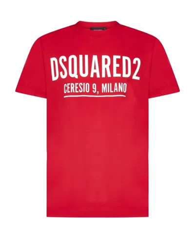 DSQUARED2 LOGO-PRINT T-SHIRT