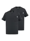 Dsquared2 Bi Pack Tee Reg Fit In Black