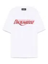 Dsquared2 T-shirt Mit Logo-print In Weiss