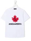 Dsquared2 Logo-print T-shirt In Weiss