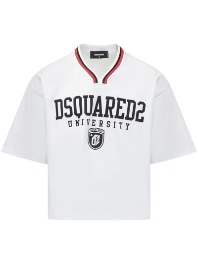 Dsquared2 Logo-print T-shirt In White