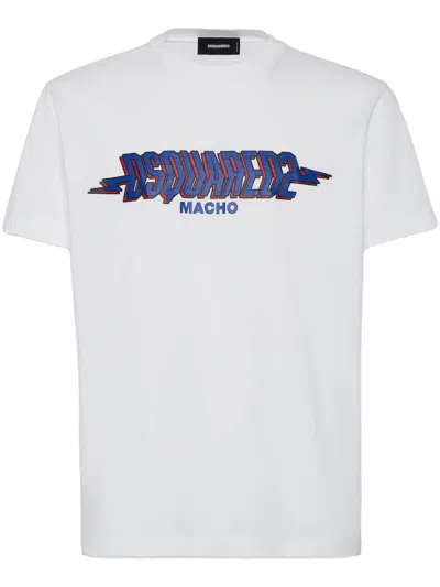 Dsquared2 Logo-print T-shirt In White