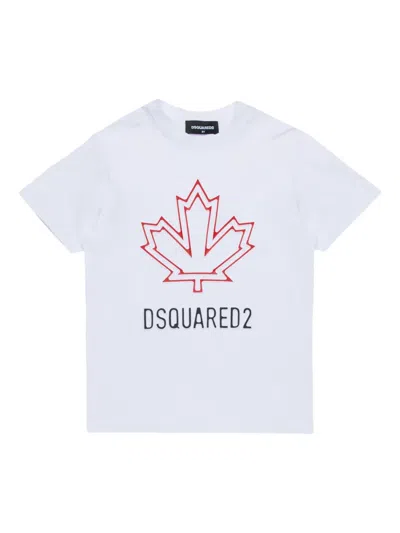 DSQUARED2 LOGO-PRINT T-SHIRT