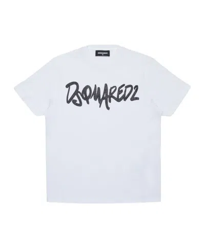Dsquared2 Logo-print T-shirt In White