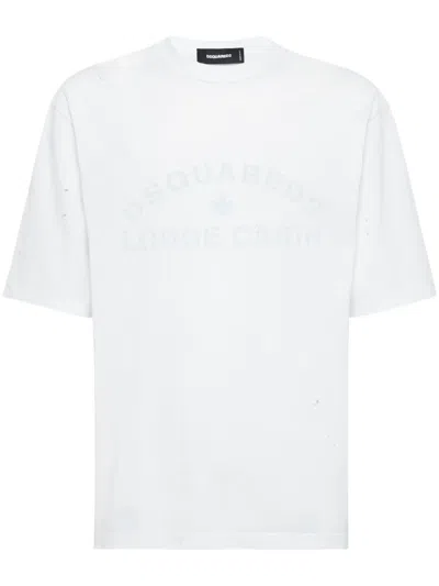 Dsquared2 Logo-print T-shirt In White