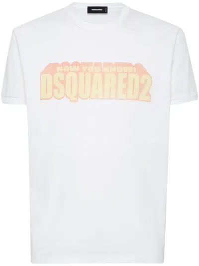 Dsquared2 Logo-print T-shirt In White
