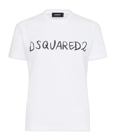 DSQUARED2 LOGO-PRINT T-SHIRT