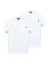 Dsquared2 Two Set Logo T-shirts In White