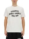 Dsquared2 Logo Print T-shirt In White