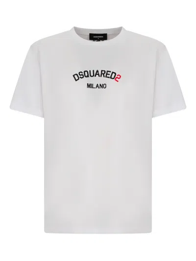 DSQUARED2 LOGO-PRINT T-SHIRT