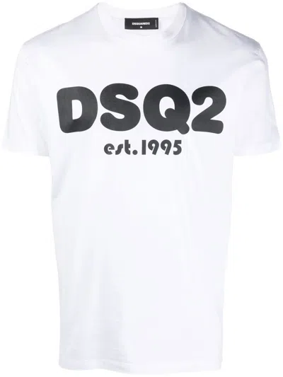 Dsquared2 Logo-print T-shirt In White