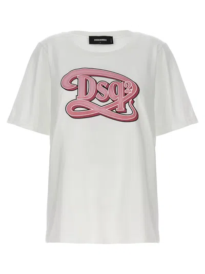 DSQUARED2 DSQUARED2 LOGO PRINT T-SHIRT