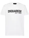 Dsquared2 Logo Printed Crewneck T-shirt In White