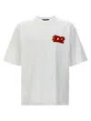 Dsquared2 Graphic Logo Crew Neck T-shirt In White
