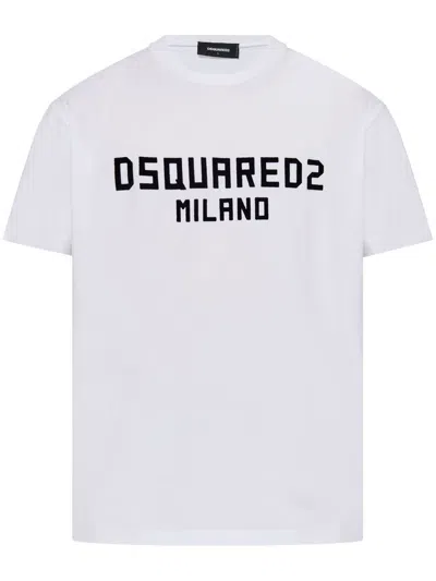 DSQUARED2 LOGO-PRINT T-SHIRT
