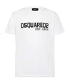 Dsquared2 Logo Printed Crewneck T-shirt In White