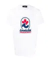 Dsquared2 Man T-shirt White Size Xxl Cotton In White