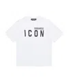 Dsquared2 T-shirt Con Logo Icon In White