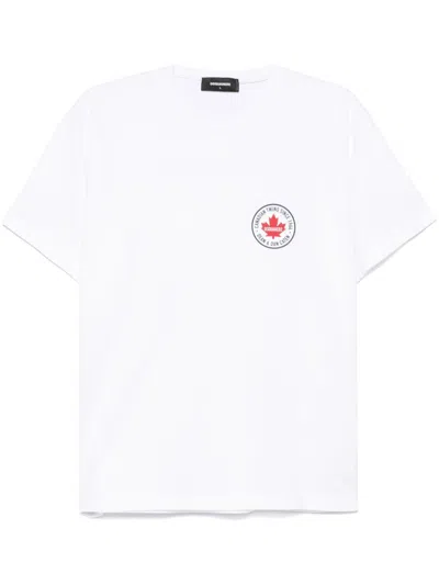 Dsquared2 Logo-print T-shirt In White