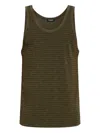 Dsquared2 Logo-print Tank Top In Green