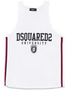 Dsquared2 Logo-print Tank Top In White