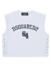 Dsquared2 Logo-print Tank Top In White