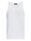 Dsquared2 Logo-print Tank Top In White