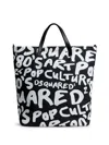 Dsquared2 Logo-print Tote Bag In Black