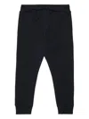 Dsquared2 Black Cotton Track Pants In Black
