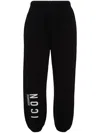 Dsquared2 V-icon La Jogging Troser In Black