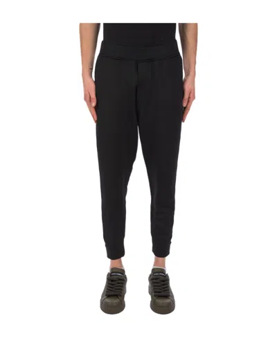 Dsquared2 Logo-print Track Pants In Black