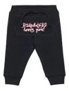 Dsquared2 Logo-print Track Pants In Blue