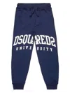 Dsquared2 Logo-print Track Pants In Blue